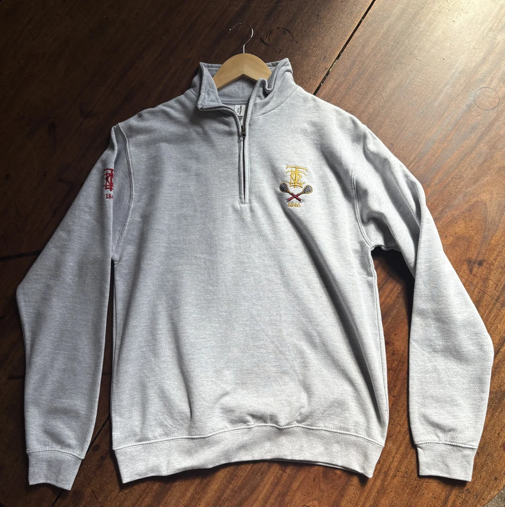 Light Grey LTCC Quarter Zip